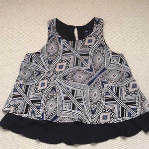 Mossimo pattern blouse